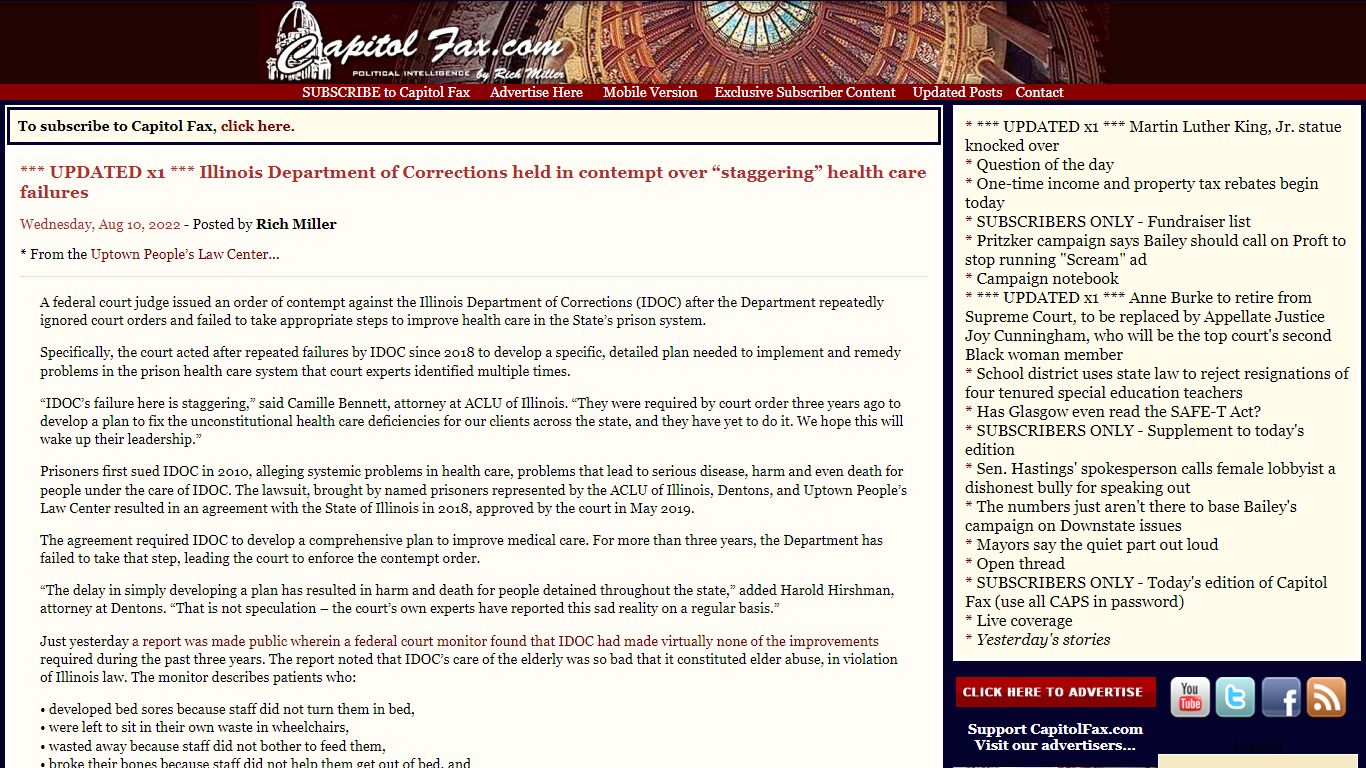 Capitol Fax.com - Your Illinois News Radar » *** UPDATED x1 ...